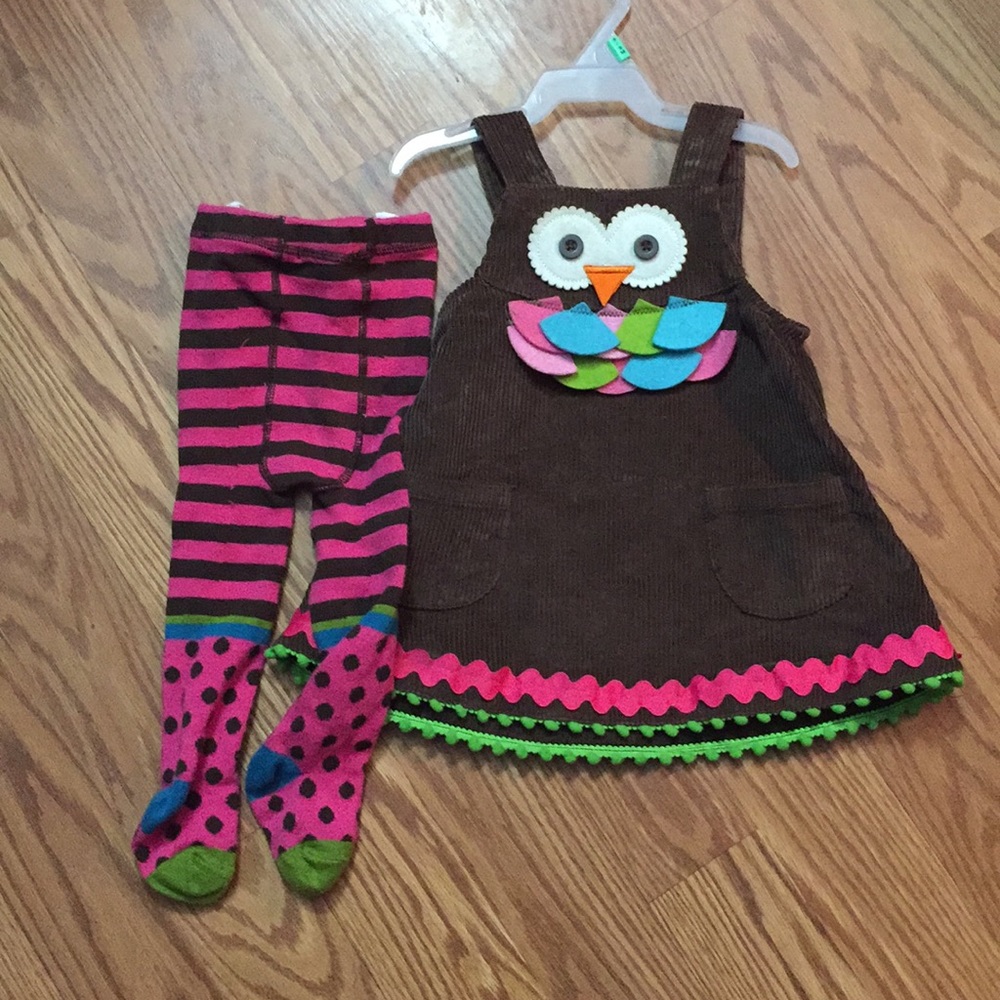 Mud Pie Jumper and Tights